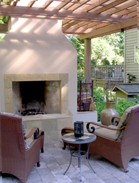 Fireplace Charm by Nyce Gardens